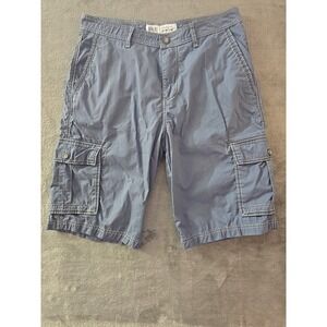BKE Buckle Wallace Athletic Fit Men's Cargo Shorts Size 32x24‎ Flint Stone